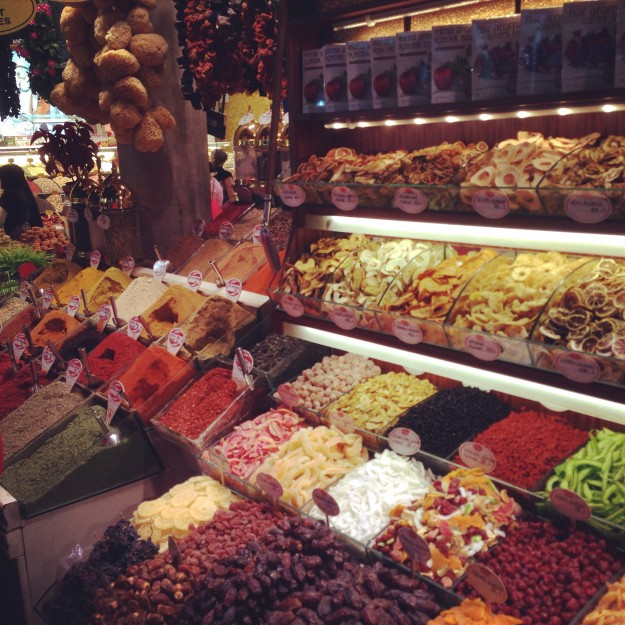 The spice markets of Istanbul.