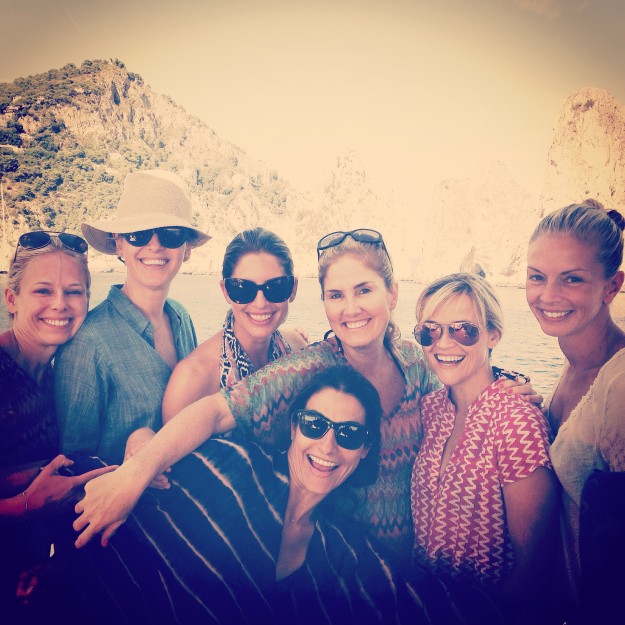 All of us in Capri