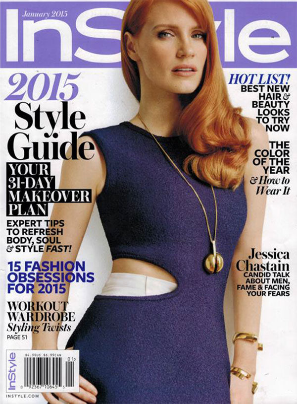 InStyle - Amanda Crew in Haney
