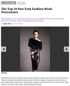 Observer Fashion Week