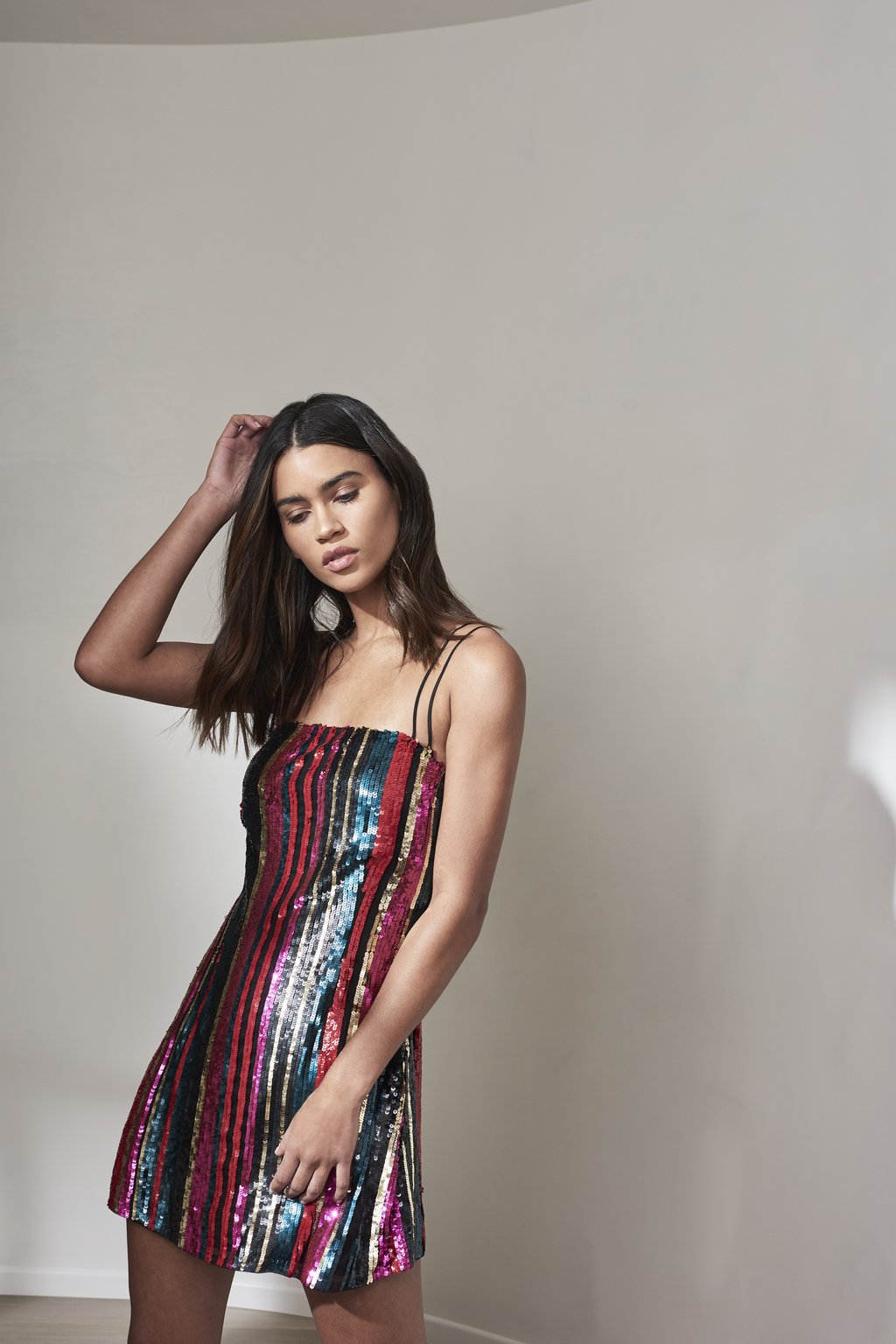 Elektra Sequin Mini Dress