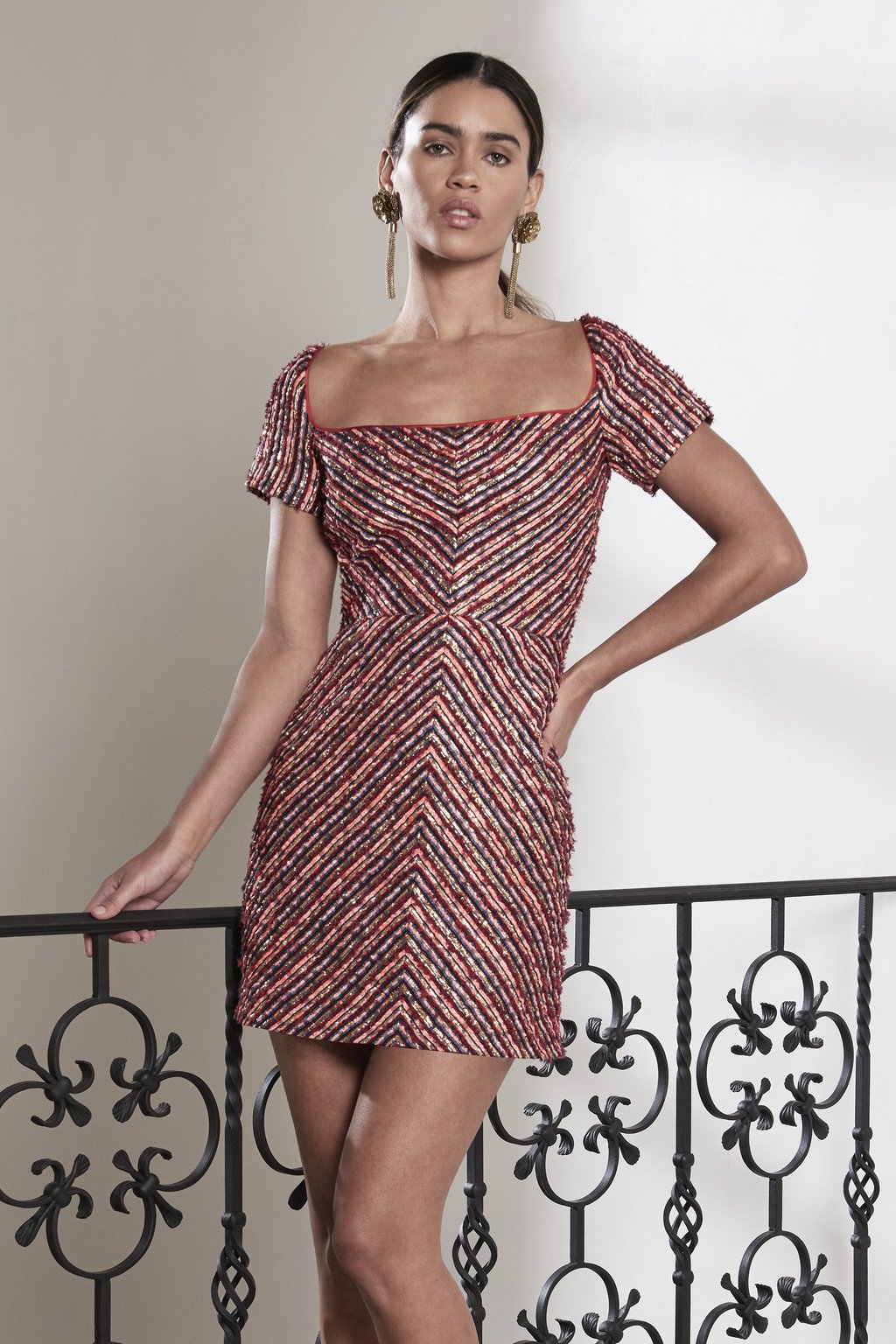 Elizabeth Tweed Dress